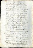 Urrutia de Vergara Papers, back of page 141, folder 9, volume 1, 1664