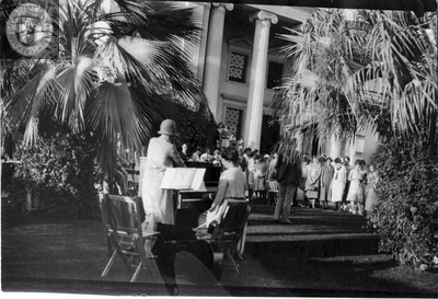 Teachers College faculty reception, 1925