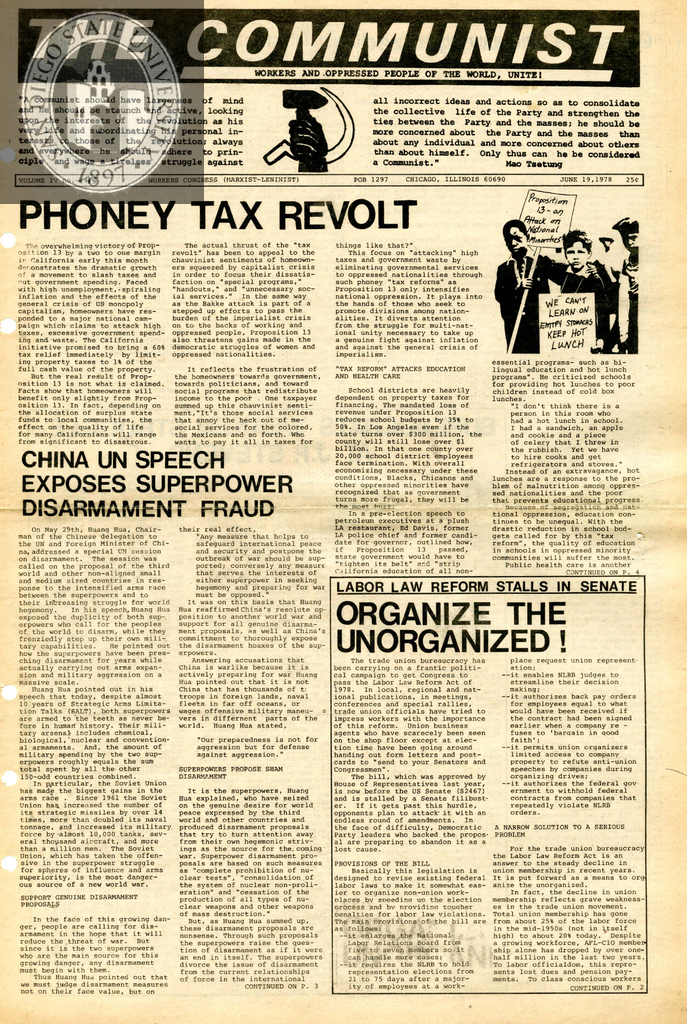 The Communist: 06/19/1978
