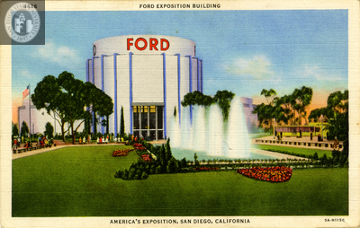Ford Exposition Building, Exposition, 1935