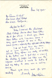 Letter from James A. Lynch, 1942