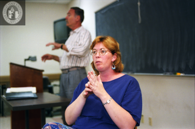 Sign-language interpreter, 1996