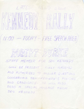 Latest news about Kennedy rally