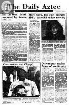 The Daily Aztec: Monday 10/08/1990