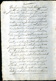 Urrutia de Vergara Papers, back of page 135, folder 9, volume 1, 1664