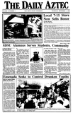 The Daily Aztec: Thursday 09/01/1988
