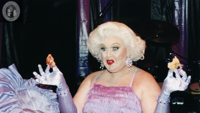 Performer on Pride Festival main stage, 1998