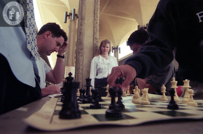 Chess tournament, Aztec Center, 1996
