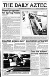 The Daily Aztec: Tuesday 10/16/1984