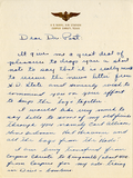 Letter from James P. Parks, 1942