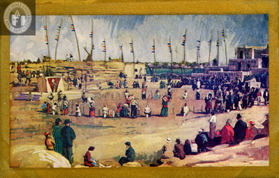 The Indian Village, Exposition, 1935