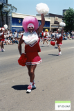 West Hollywood Cheerleaders marching in Pride parade, 1997