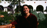 An unidentified student at Family Weekend, 2000