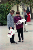 People on campus during Open House, 1998