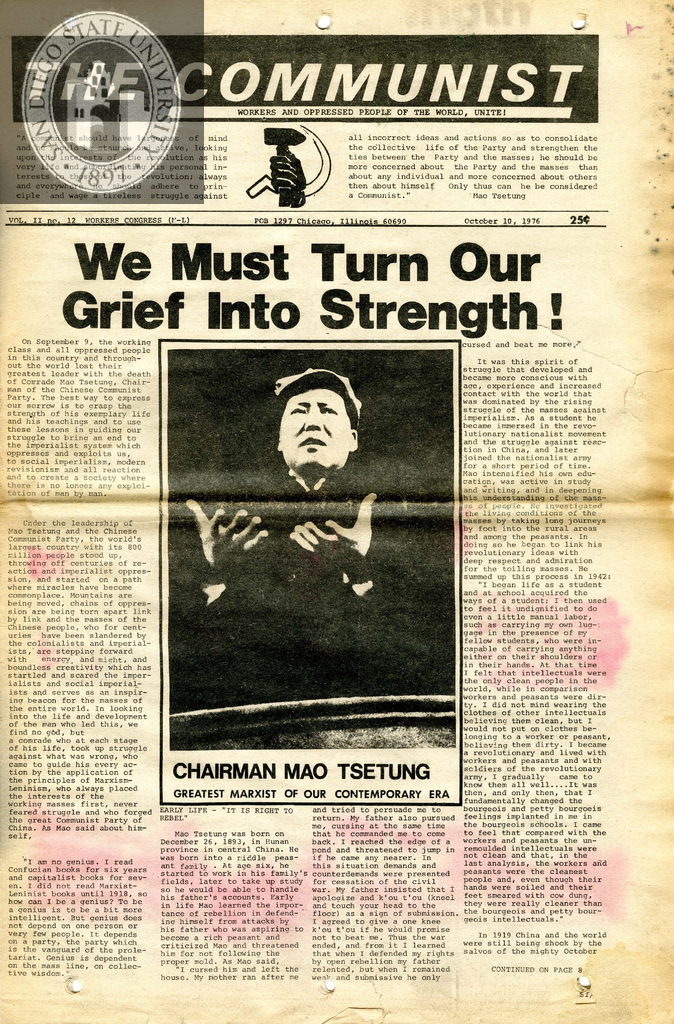 The Communist: 10/10/1976