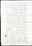 Urrutia de Vergara Papers, back of page 55, folder 15, volume 2, 1705