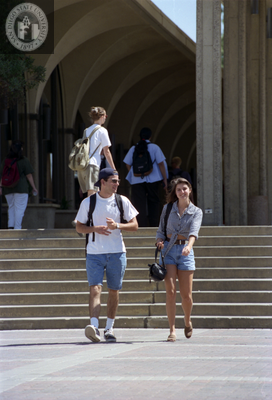 Students at Aztec Center, 1996