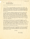 Letter from Ben L. Parker, 1942