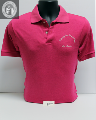 "Christopher Street West, Los Angeles," polo shirt