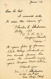Letter from Virginia Skidmore, 1942