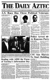 The Daily Aztec: Monday 03/13/1989