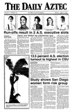 The Daily Aztec: Monday 04/25/1988
