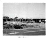 South elevation, Aztec Center construction site, 1967