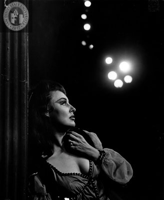 Jacqueline Brooks in Antony and Cleopatra, 1963
