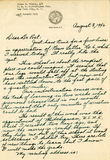 Letter from Duane E. Wilson, 1942