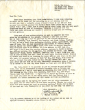Letter from John M. Kendrick, Jr., 1942