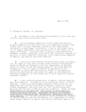 Affidavit for political asylum for a Mexican, 2002