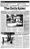 The Daily Aztec: Monday 12/08/1986
