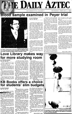 The Daily Aztec: Wednesday 02/03/1988