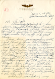 Letter from Frank R. Verdusco, 1942
