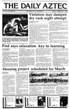 The Daily Aztec: Friday 02/01/1985