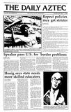 The Daily Aztec: Wednesday 05/01/1985