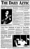 The Daily Aztec: Wednesday 10/12/1988