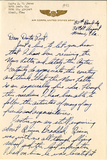 Letter from Albert W. James, 1942