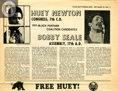 PFP-Black Panther Coalition candidates, 1968