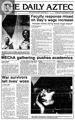 The Daily Aztec: Tuesday 11/20/1984