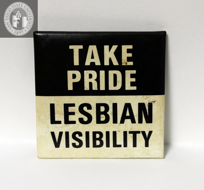 "Take pride--lesbian visibility"