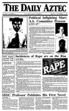 The Daily Aztec: Monday 09/19/1988