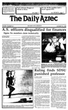The Daily Aztec: Tuesday 11/25/1986