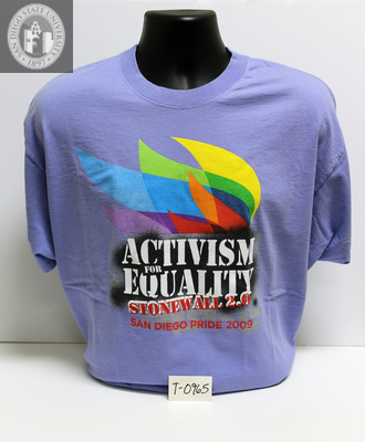 "Activism for Equality, Stonewall 2.0, San Diego Pride, 2009"