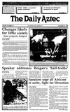 The Daily Aztec: Tuesday 11/18/1986