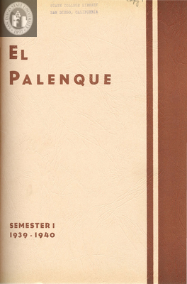 El Palenque, Fall Issue 1939