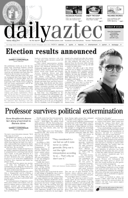 The Daily Aztec: Tuesday 04/05/2011