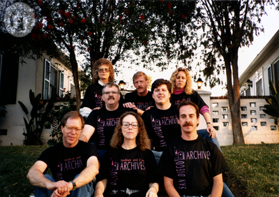 Members of original Archives planning committee, 1990