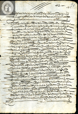 Urrutia de Vergara Papers, page 84, folder 8, volume 1, 1570