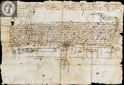 Urrutia de Vergara Papers, back of page 38, folder 6, volume 1, 1605